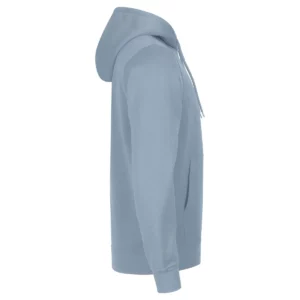 Sudadera unisex CLIQUE MIAMI HOODY 0201031, Azul pastel, lateral derecho