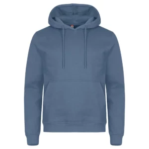 Sudadera unisex CLIQUE MIAMI HOODY 0201031, Azul metal, vista frontal