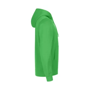 Sudadera unisex CLIQUE MIAMI HOODY 0201031, Verde manzana, lateral derecho