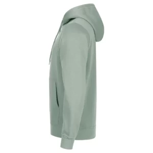 Sudadera unisex CLIQUE MIAMI HOODY 0201031, Verde pastel, lateral izquierdo