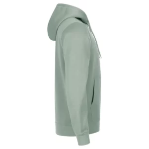 Sudadera unisex CLIQUE MIAMI HOODY 0201031, Verde pastel, lateral derecho