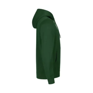 Sudadera unisex CLIQUE MIAMI HOODY 0201031, Verde botella, lateral izquierdo