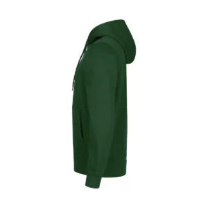 Sudadera unisex CLIQUE MIAMI HOODY 0201031, Verde botella, lateral derecho