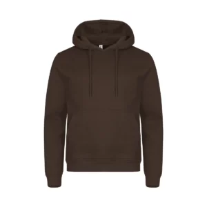 Sudadera unisex CLIQUE MIAMI HOODY 0201031, Dark mocca, vista frontal