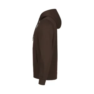 Sudadera unisex CLIQUE MIAMI HOODY 0201031, Dark mocca, lateral izquierdo