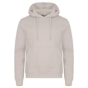 Sudadera unisex CLIQUE MIAMI HOODY 0201031, Piedra, vista frontal
