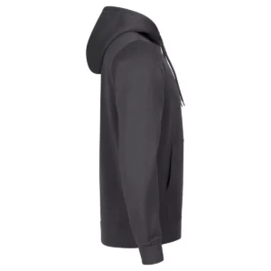Sudadera unisex CLIQUE MIAMI HOODY 0201031, Gris metal, lateral derecho