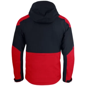 Chaqueta de trekking Clique Stafford 020901, Rojo, vista posterior