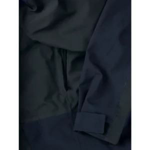 Chaqueta de trekking Clique Stafford 020901, Azul marino oscuro, detalle de manga