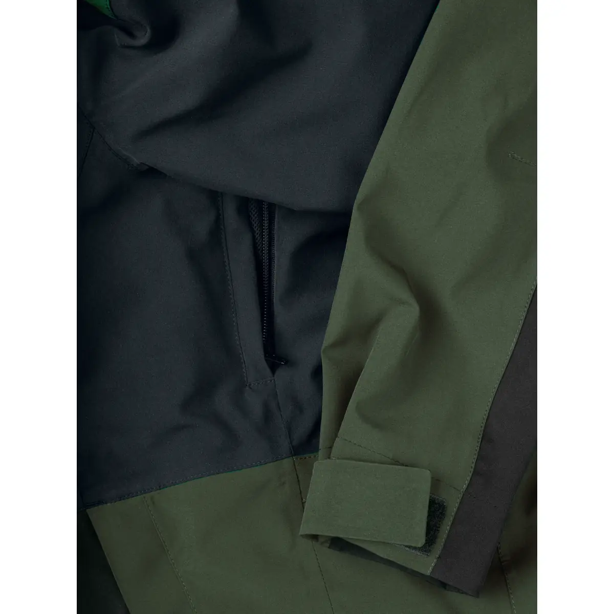 Chaqueta de trekking unisex CLIQUE STAFFORD 020901 25 Chaqueta de trekking Clique Stafford 020901, Hunter green, detalle de manga
