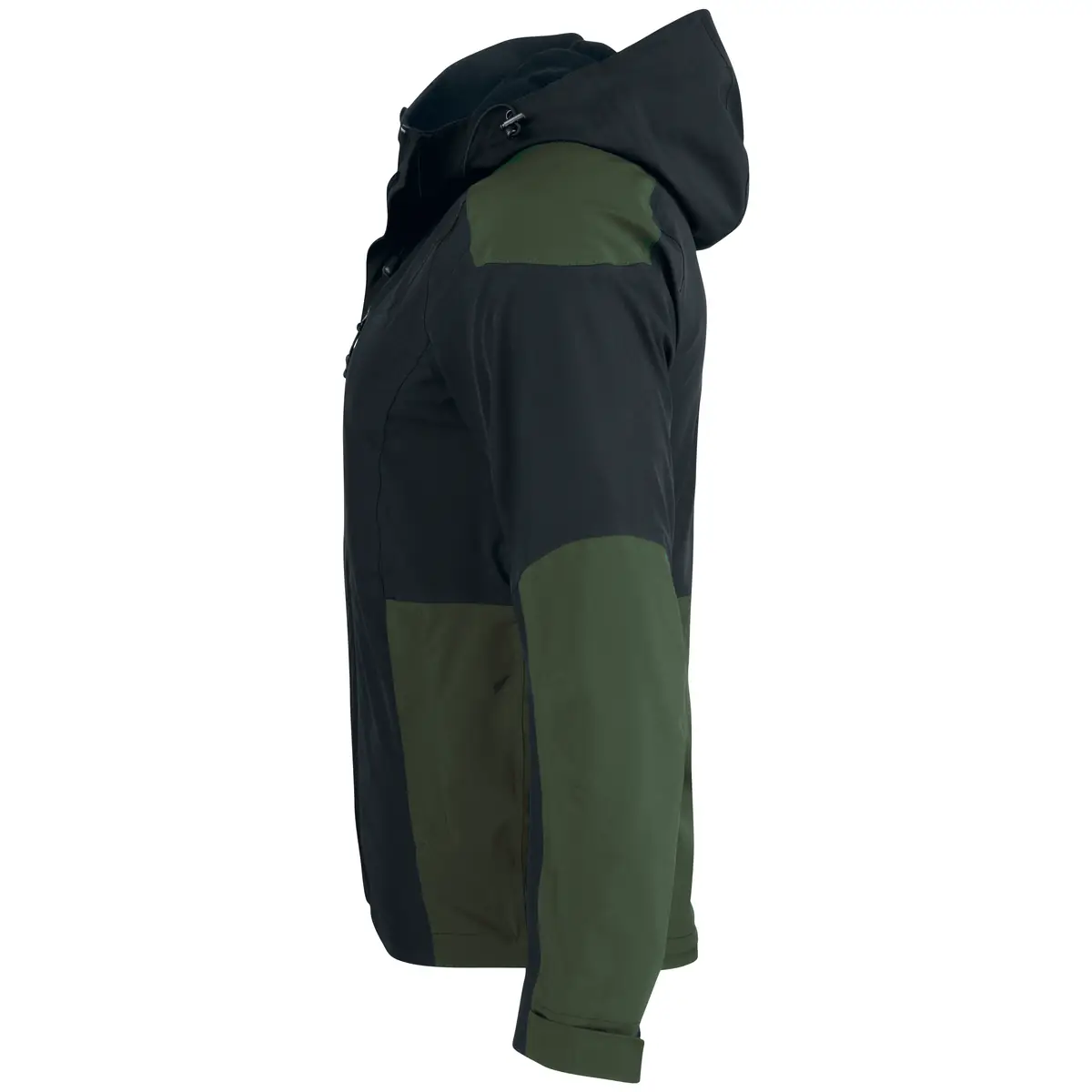 Chaqueta de trekking unisex CLIQUE STAFFORD 020901 8 Chaqueta de trekking Clique Stafford 020901, Hunter green, lateral izquierdo