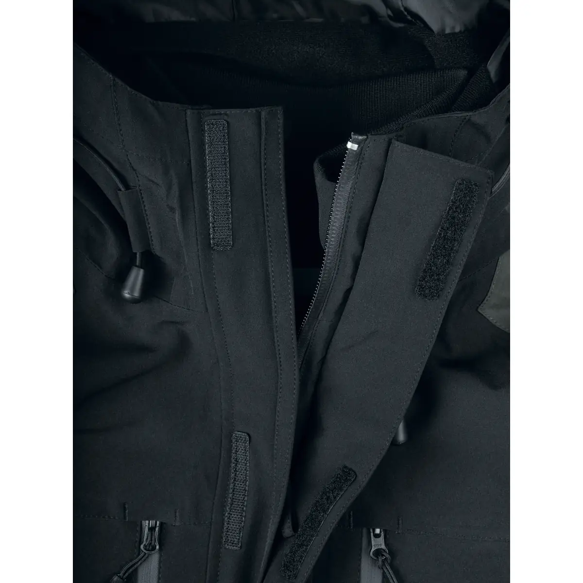 Chaqueta de trekking unisex CLIQUE STAFFORD 020901 26 Chaqueta de trekking Clique Stafford 020901, Pistol, detalle de cremallera