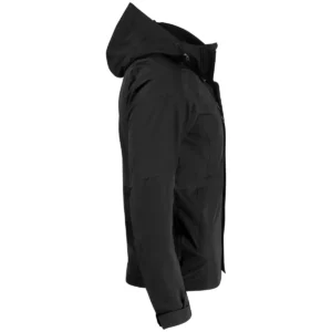 Chaqueta de trekking Clique Stafford 020901, Negro, lateral derecho