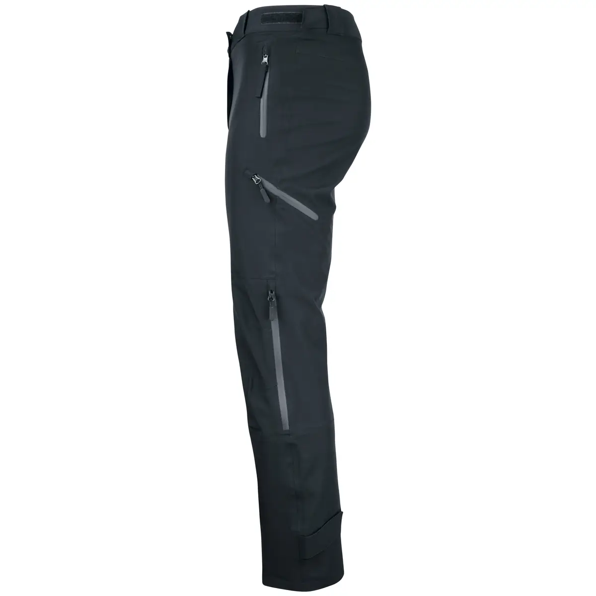 Pantalón de trekking unisex CLIQUE SEBRING 020902 4 Pantalón de trekking Clique Sebring 020902, negro, lateral izquierdo