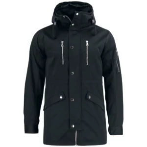 Chaqueta de entretiempo Clique Arock 020903 negro, vista frontal