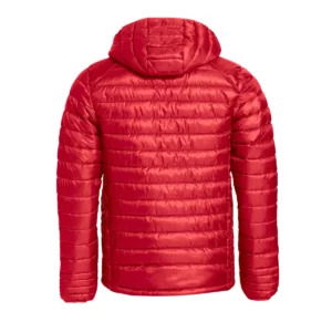 Chaqueta infantil Clique Hudson Junior 020905, Rojo, vista posterior