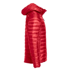 Chaqueta infantil Clique Hudson Junior 020905, Rojo, lateral derecho