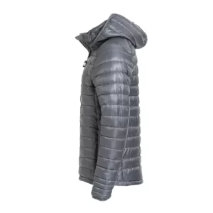 Chaqueta infantil Clique Hudson Junior 020905, Gris, lateral izquierdo