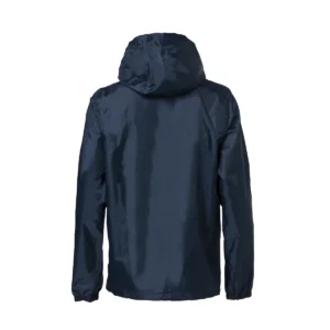 Chubasquero unisex CLIQUE BASIC RAIN JACKET 020929, Azul marino, vista posterior