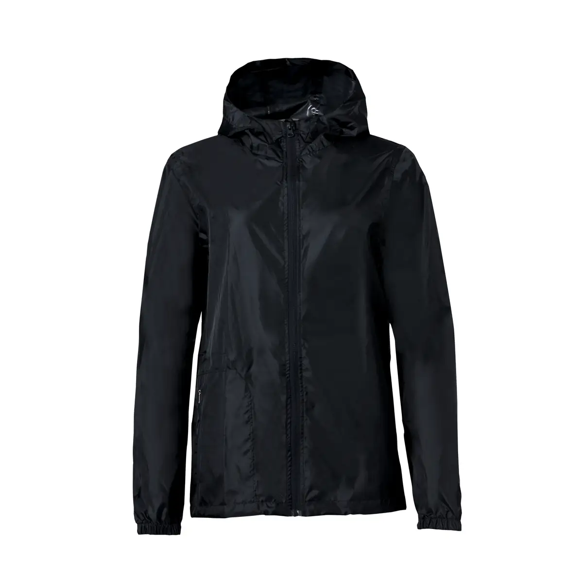 Chubasquero unisex CLIQUE BASIC RAIN JACKET 020929 15 Chubasquero unisex CLIQUE BASIC RAIN JACKET 020929, Negro, vista frontal