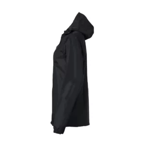 Chubasquero unisex CLIQUE BASIC RAIN JACKET 020929, Negro, lateral izquierdo
