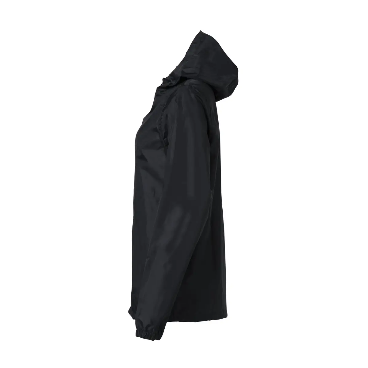 Chubasquero unisex CLIQUE BASIC RAIN JACKET 020929 17 Chubasquero unisex CLIQUE BASIC RAIN JACKET 020929, Negro, lateral izquierdo