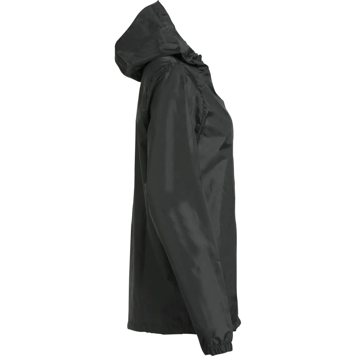 Chubasquero unisex CLIQUE BASIC RAIN JACKET 020929 18 Chubasquero unisex CLIQUE BASIC RAIN JACKET 020929, Negro, lateral derecho