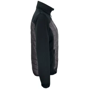 Chaqueta polar Clique Custer Women 020934 negro, lateral derecho