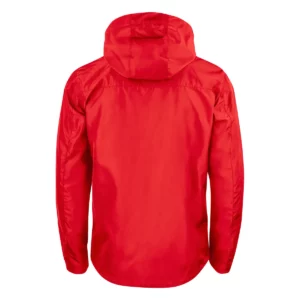 Chaqueta unisex CLIQUE WEBSTER 020936, Red, vista posterior