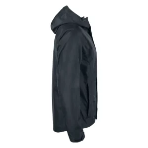 Chaqueta unisex CLIQUE WEBSTER 020936, Black, lateral derecho
