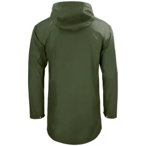 Chubasquero hombre CLIQUE CLASSIC RAIN JACKET 020939, Hunter green, vista posterior