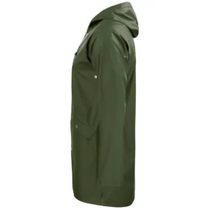 Chubasquero hombre CLIQUE CLASSIC RAIN JACKET 020939, Hunter green, lateral izquierdo