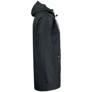 Chubasquero hombre CLIQUE CLASSIC RAIN JACKET 020939, Black, lateral derecho