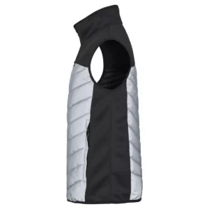 Chaleco Clique Utah Vest 020940 reflectante, lateral izquierdo
