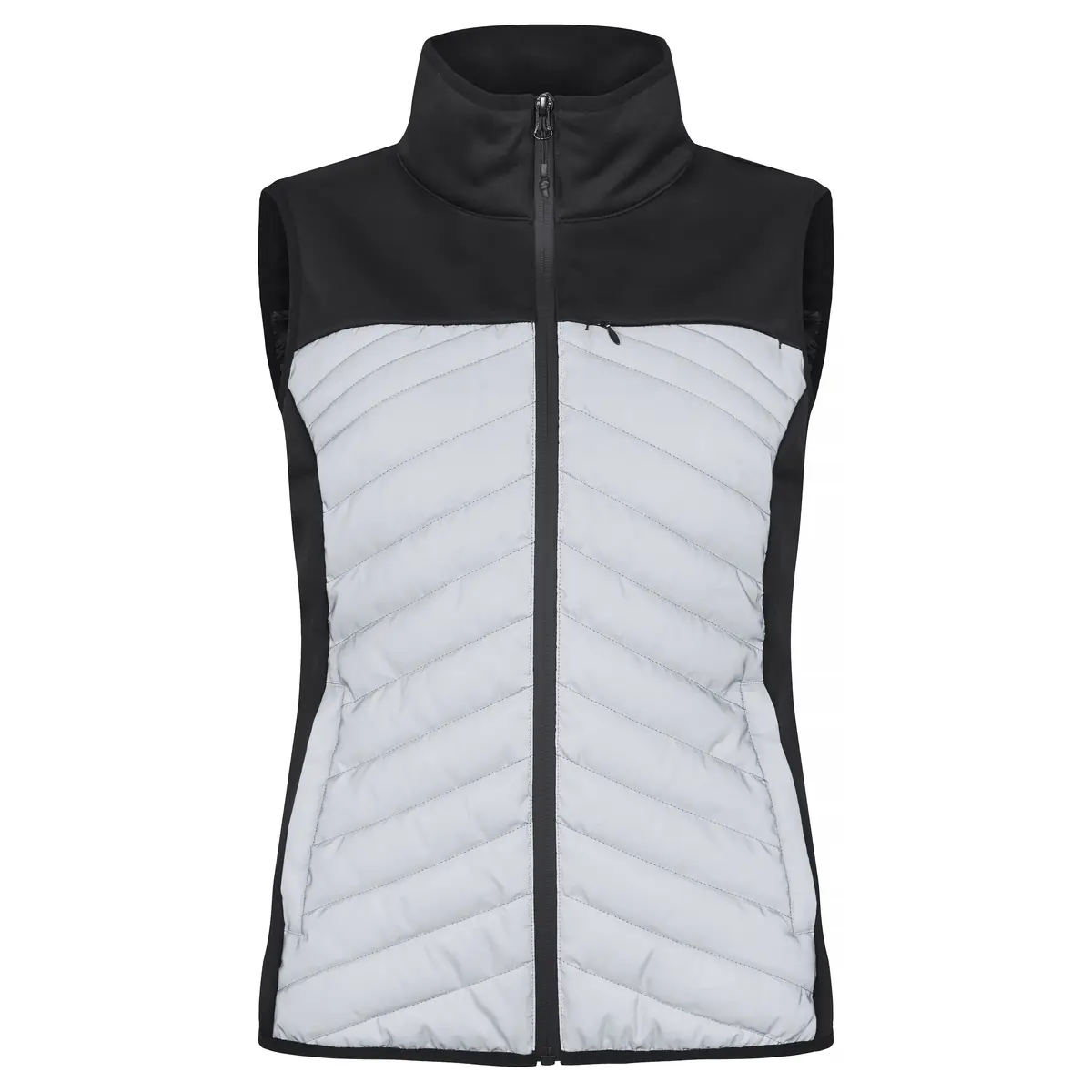 Chaleco de mujer CLIQUE UTAH VEST WOMEN 020941 2 Chaleco Clique Utah Vest Women 020941 reflectante, vista frontal
