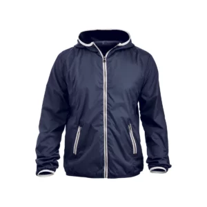Cortaviento unisex CLIQUE HARDY 020961, Marino oscuro, vista frontal