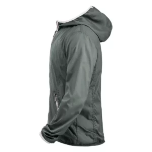 Cortaviento unisex CLIQUE HARDY 020961, Pistol, lateral izquierdo