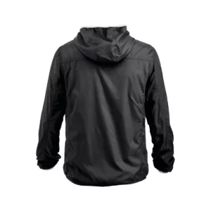 Cortaviento unisex CLIQUE HARDY 020961, Negro, vista posterior