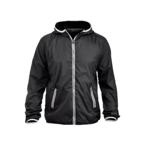 Cortaviento unisex CLIQUE HARDY 020961, Negro, vista frontal