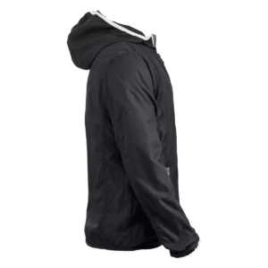Cortaviento unisex CLIQUE HARDY 020961, Negro, lateral derecho