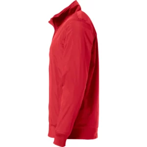 Chaqueta unisex CLIQUE NEWPORT 020969, Rojo, lateral izquierdo