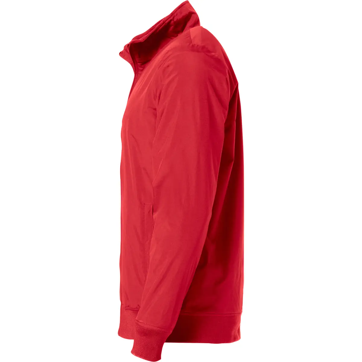 Chaqueta unisex CLIQUE NEWPORT 020969 4 Chaqueta unisex CLIQUE NEWPORT 020969, Rojo, lateral izquierdo
