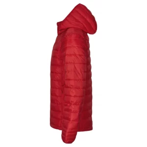 Chaqueta acolchada Clique Hudson 020976, Rojo, lateral izquierdo