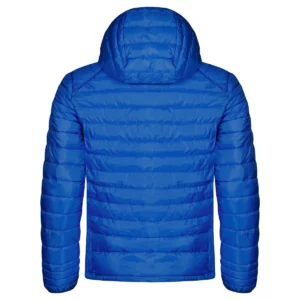 Chaqueta acolchada Clique Hudson 020976, Azul real, vista posterior