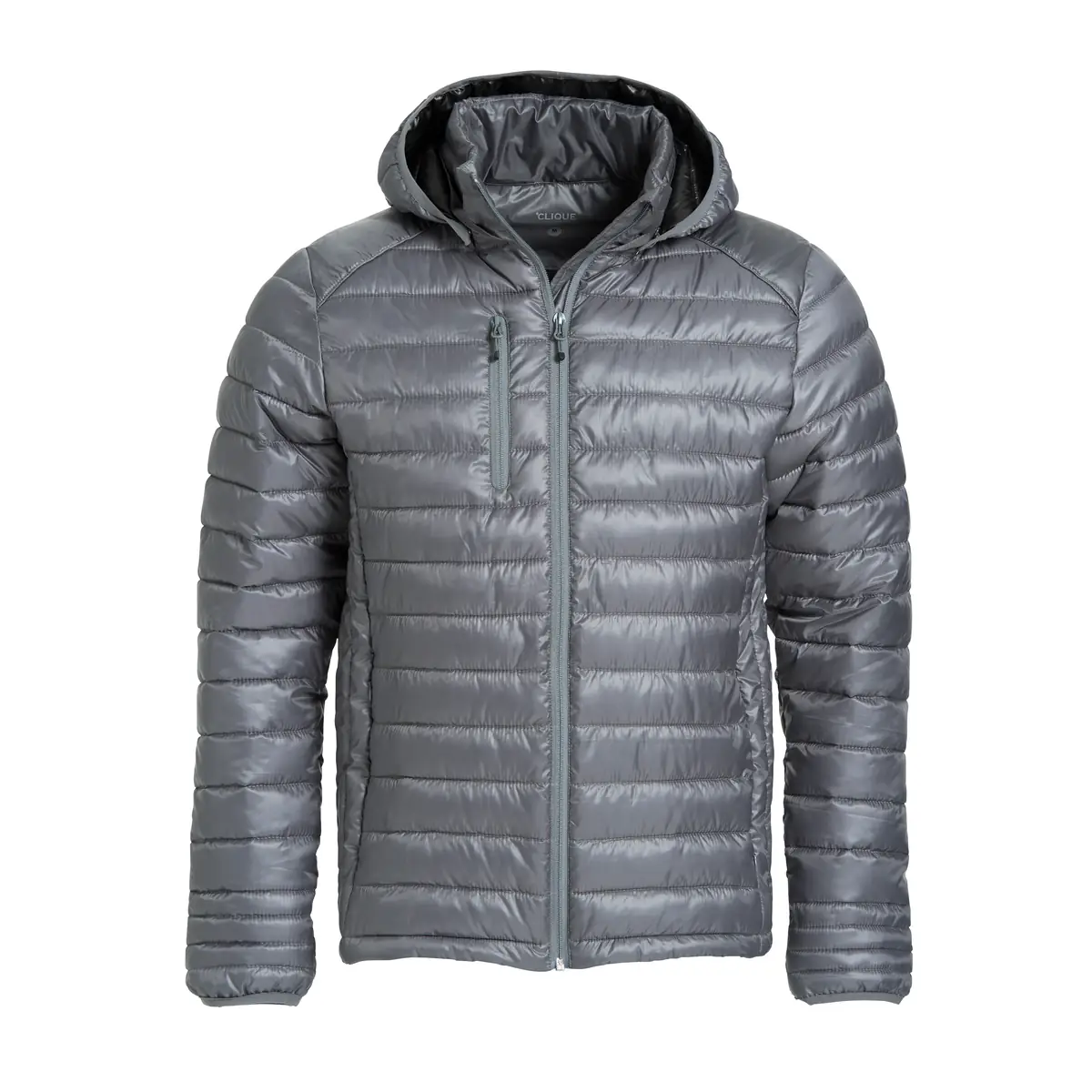 Chaqueta acolchada de hombre CLIQUE HUDSON 020976 15 Chaqueta acolchada Clique Hudson 020976, Gris, vista frontal