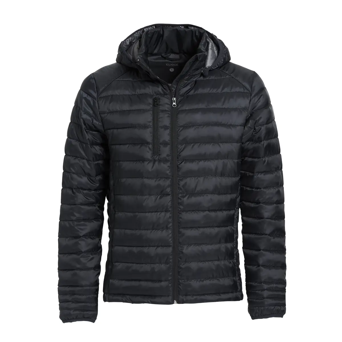 Chaqueta acolchada de hombre CLIQUE HUDSON 020976 20 Chaqueta acolchada Clique Hudson 020976, Negro, vista frontal
