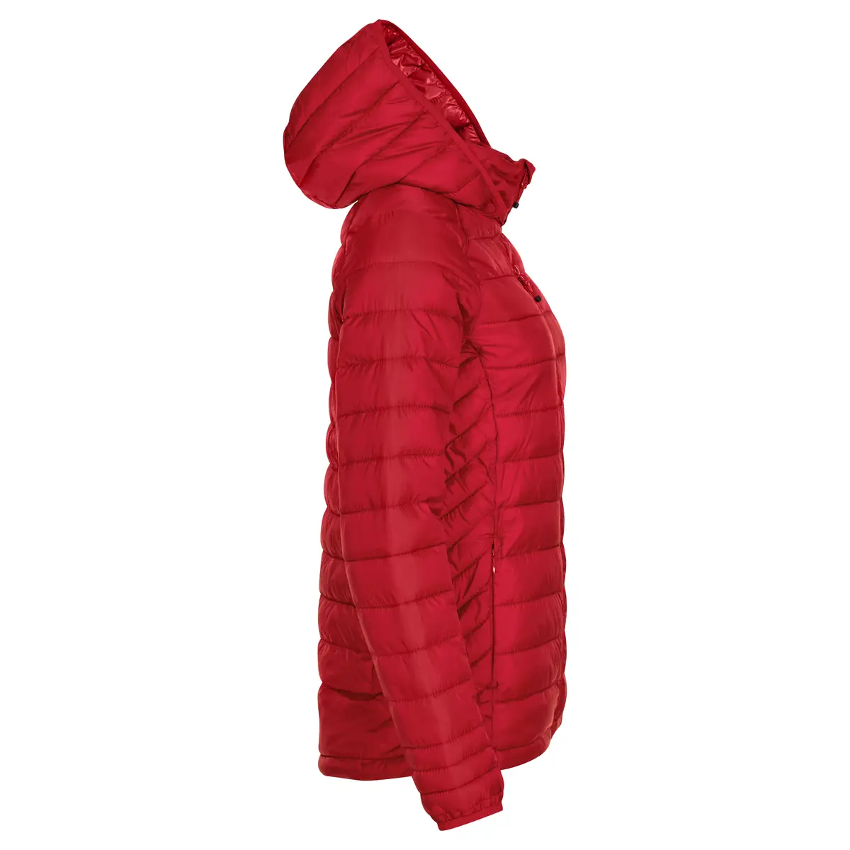 Chaqueta acolchada de mujer CLIQUE HUDSON WOMEN 020977 3 Chaqueta de mujer Clique Hudson Women 020977, Rojo, lateral derecho