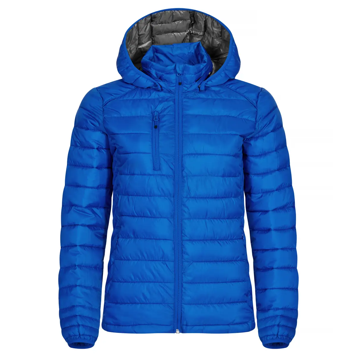 Chaqueta acolchada de mujer CLIQUE HUDSON WOMEN 020977 5 Chaqueta de mujer Clique Hudson Women 020977, Azul real, vista frontal