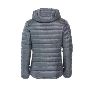 Chaqueta de mujer Clique Hudson Women 020977, Gris, vista posterior