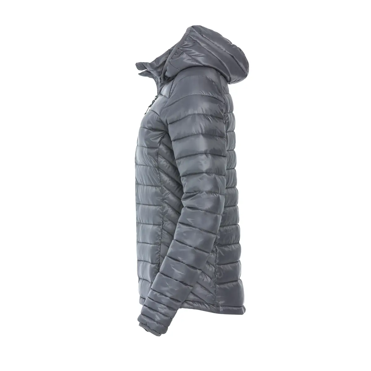 Chaqueta acolchada de mujer CLIQUE HUDSON WOMEN 020977 14 Chaqueta de mujer Clique Hudson Women 020977, Gris, lateral izquierdo